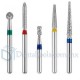 50 Pcs Dental Diamond Burs FG 1.6mm Para Alta Velocidad Pieza de Mano 10 Boxes