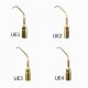 4pcs Woodpecker® CIRUGÍA PIEZO Dental Endodoncia Puntas Kit UE1 UE2 UE3 UE4 Para EMS